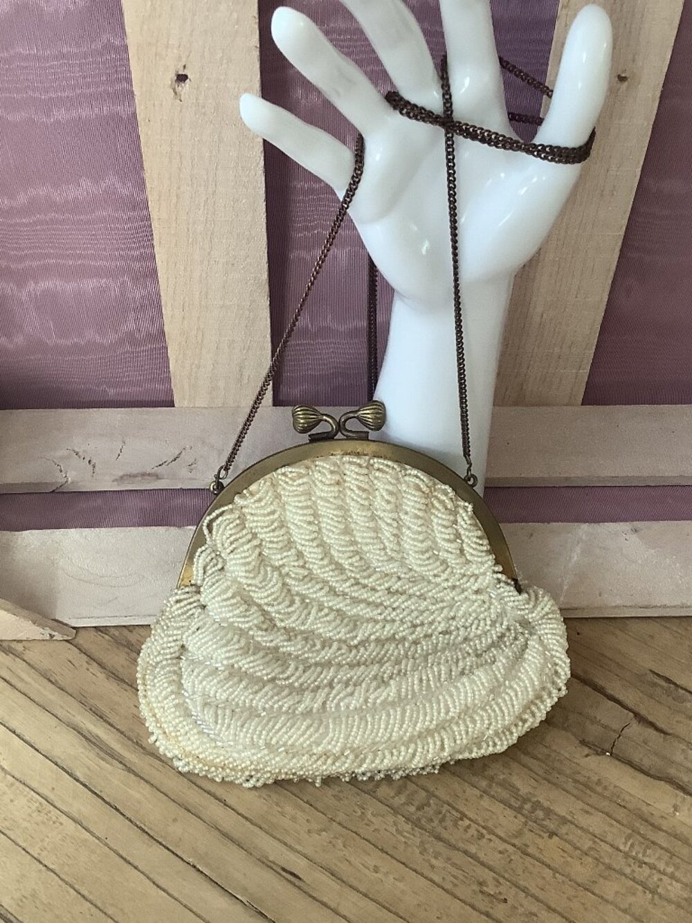 Vintage Beaded Evening Bag